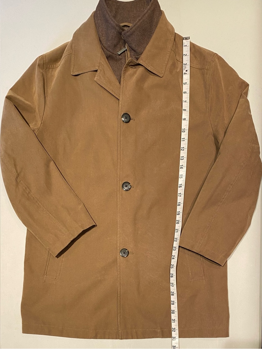 London Fog Men's Berne Micro Twill All Weather Coat, size M - Picture 13 of 15